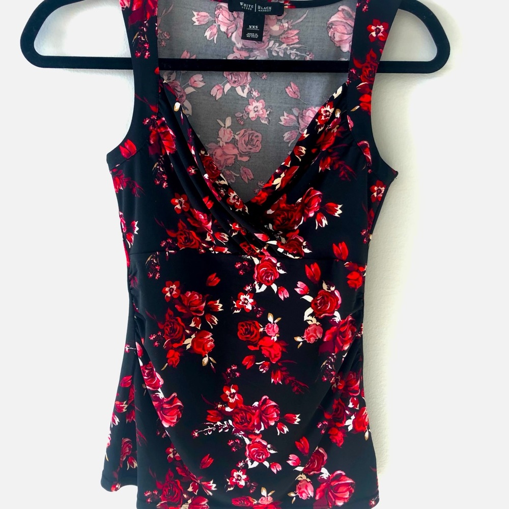 WHBM: Floral Sweet Heart Tank